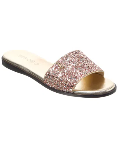 Jimmy Choo Minea Glitter Sandal
