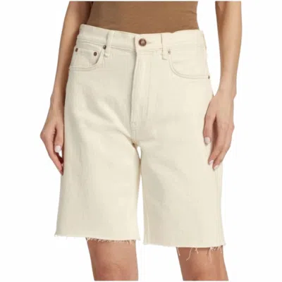 Rag & Bone Vintage Bermuda Shorts In Ecru In Neutral