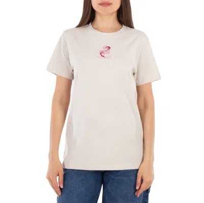Isabel Marant Ladies Beige Abyo Cotton T-shirt