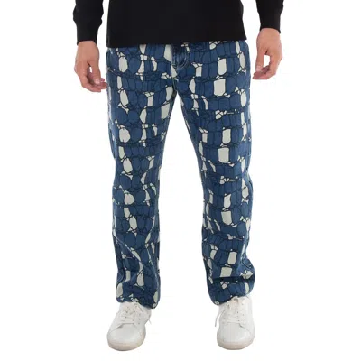 Billionaire Boys Gator Straight Leg Mid Rise Jeans