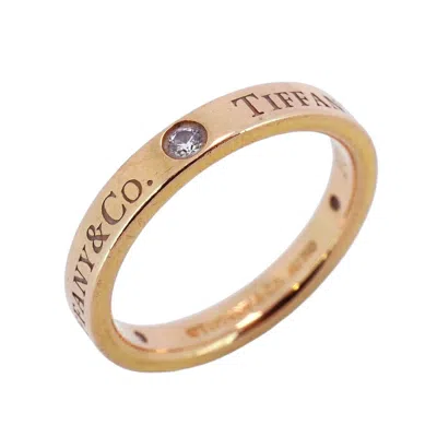 Pre-owned Tiffany & Co Pink Gold (18k) Band Ring ()