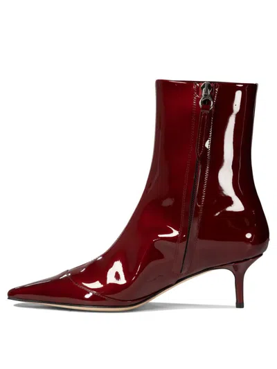 Aeyde "roe" Patent Leather Ankle Boots