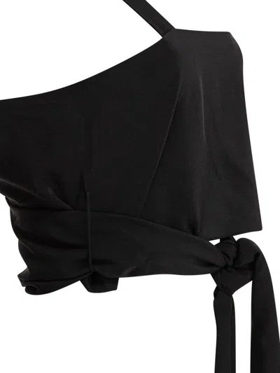 Chloé Cropped Tank Top With Ribbons