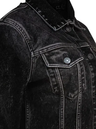 Balenciaga Denim Jacket With Laces