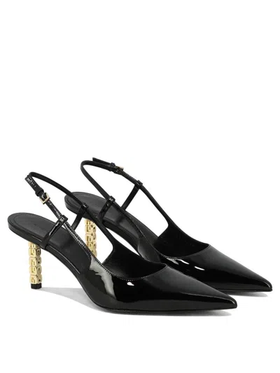 Givenchy "g Cube" 80mm Slingback Pumps