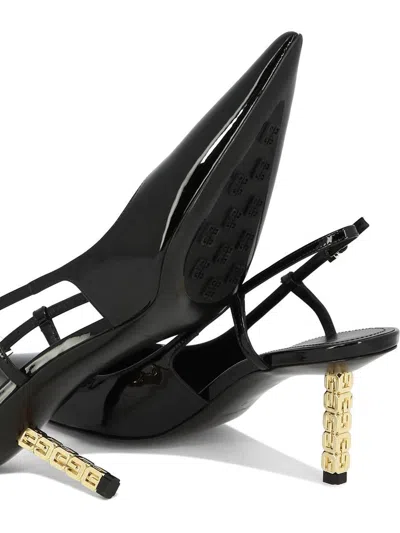 Givenchy "g Cube" 80mm Slingback Pumps