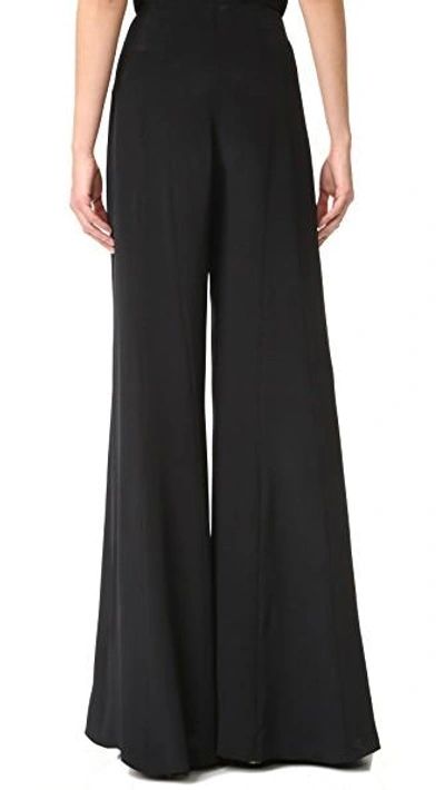 Shop Cushnie Et Ochs Palazzo Pants In 黑色