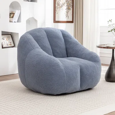 Streamdale Furniture Streamdale Tufted Bean Bag Chair With Memory Foam
