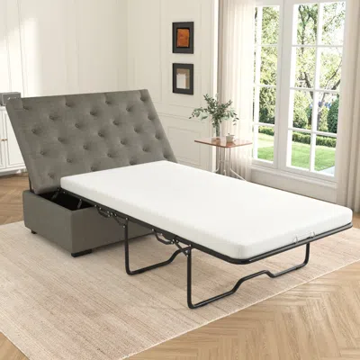 Streamdale Furniture Streamdale Folding Sofa Bed Ottoman