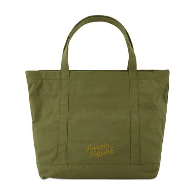 Maison Kitsuné Fox Head Large Shopper Bag