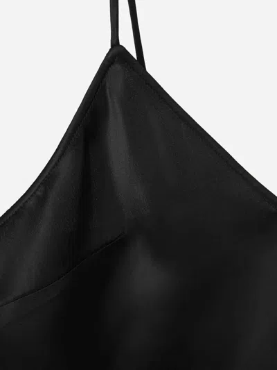 Alexander Mcqueen Top With Thin Straps In Black