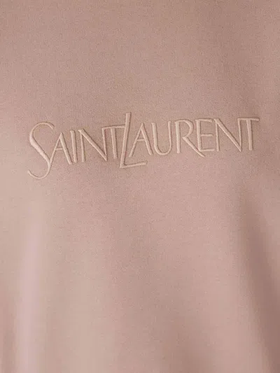 Saint Laurent Cotton Logo Sweatshirt