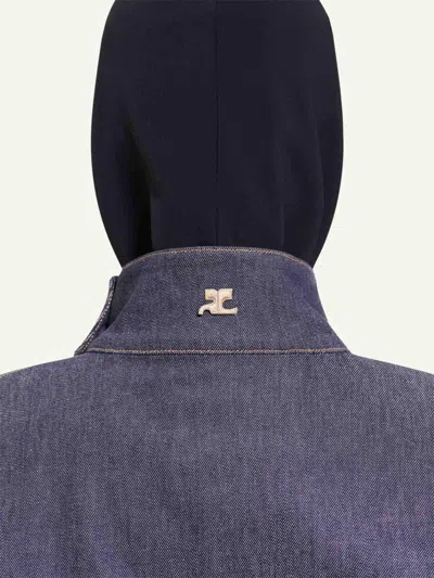 Courrèges Oversized Denim Jacket