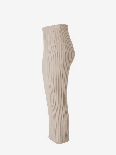 Max Mara Long Knitted Midi Skirt