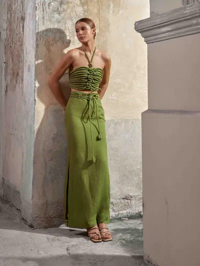 Andres Otalora Mar De Ti Maxi Skirt