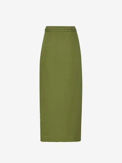Andres Otalora Mar De Ti Maxi Skirt
