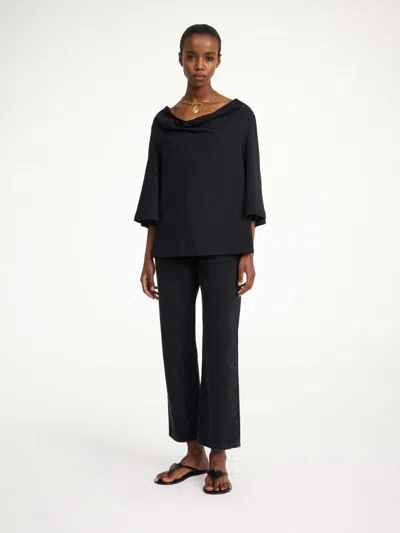 By Malene Birger Gathered Cotton T-shirt