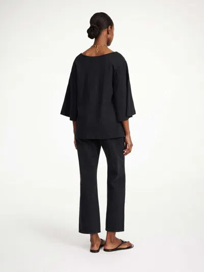 By Malene Birger Gathered Cotton T-shirt