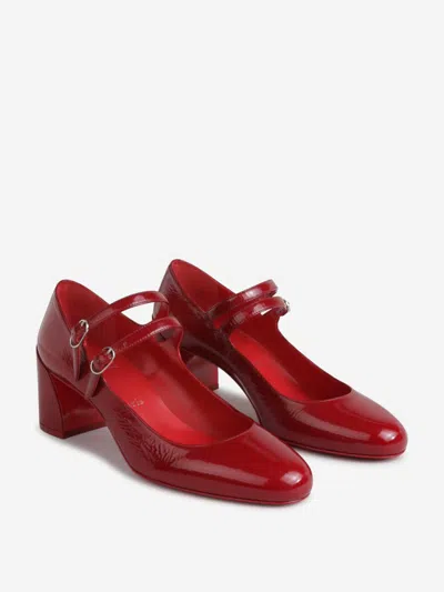 Christian Louboutin Miss Jane Patent Leather High Heel Shoes