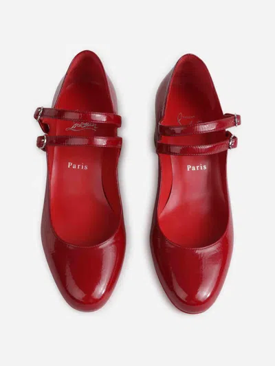 Christian Louboutin Miss Jane Patent Leather High Heel Shoes