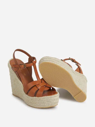 Saint Laurent Tribute Wedge Espadrilles