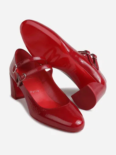 Christian Louboutin Miss Jane Patent Leather High Heel Shoes
