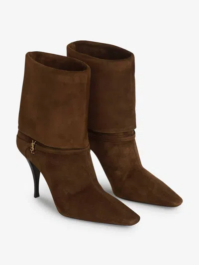 Saint Laurent Niki Logo Boots