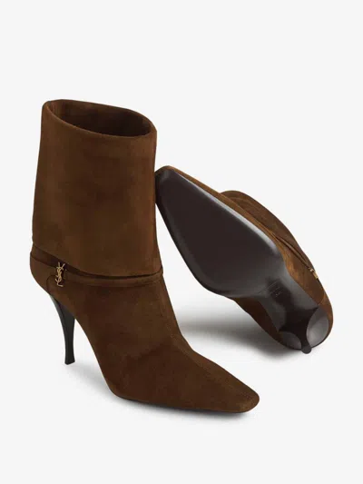 Saint Laurent Niki Logo Boots