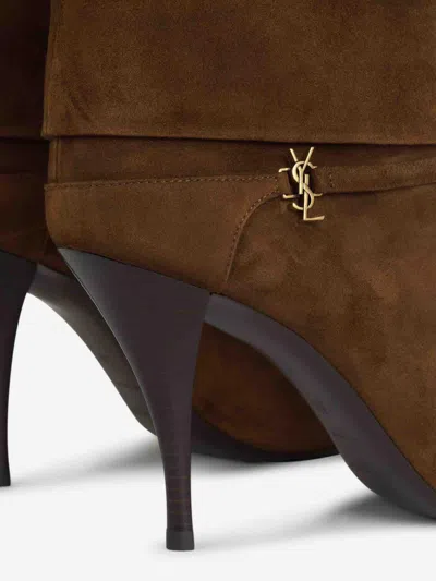 Saint Laurent Niki Logo Boots