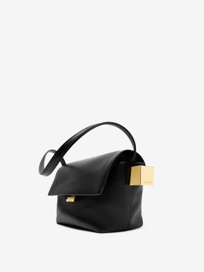 Jacquemus Le Rond Carre Leather Shoulder Bag