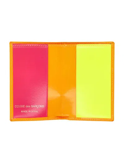 Comme Des Garçons Super Fluo Bifold Cardholder