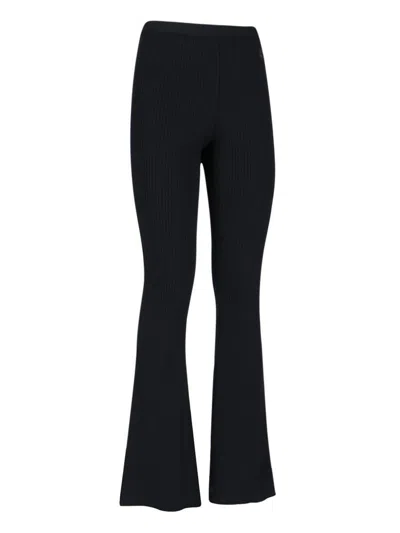 Courrèges Flared Trousers With Cut Out Details