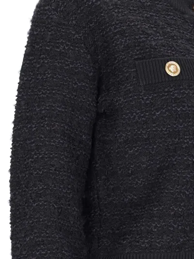 Versace Sweaters In Black