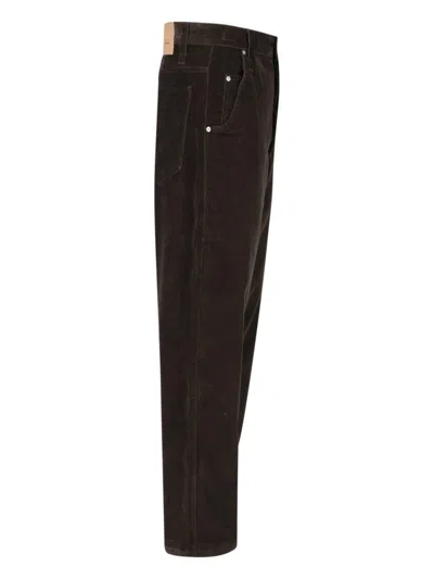 Ami Alexandre Mattiussi Ami Paris Trousers In Black