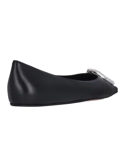 Amina Muaddi Flat Shoes