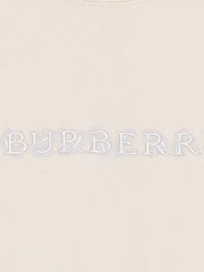 Burberry T-shirts And Polos In Yellow