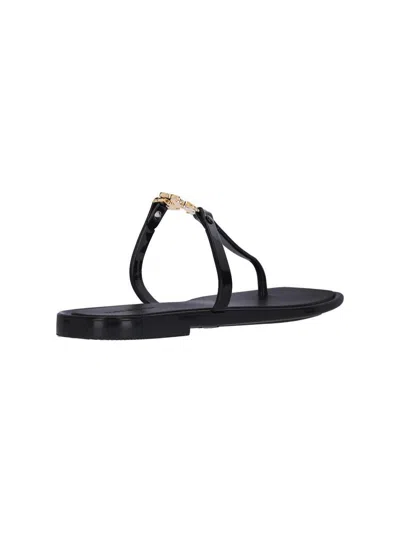 Tory Burch Sandals In Black