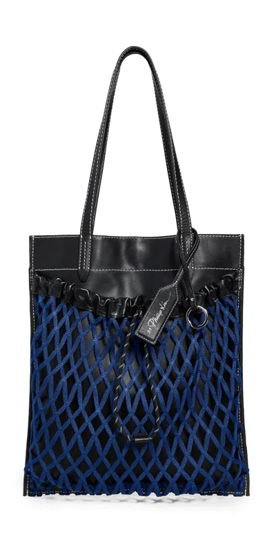 3.1 Phillip Lim Slim Net Tote Blk Multi