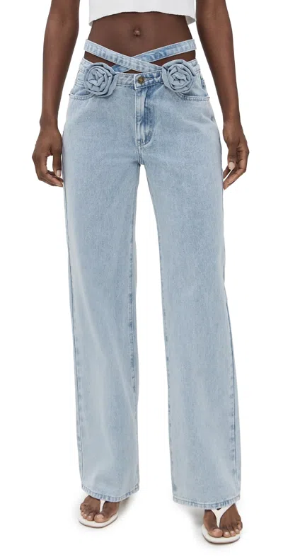 Lioness Cocquette Jeans Light Denim