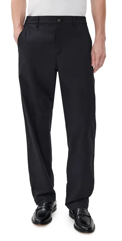 Les Deux Pino Crisp Pants 32 Black In Black