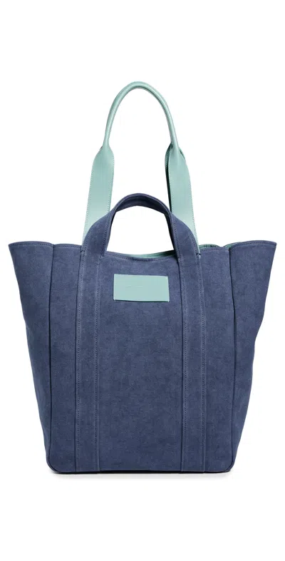 Jw Anderson Cabas Tote Denim Blue