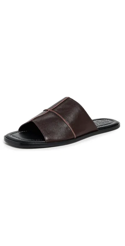 Staud Daniella Sandals Espresso