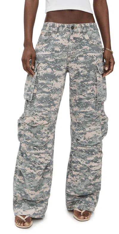 Lioness Sweetness Jeans Digital Camo In Multi