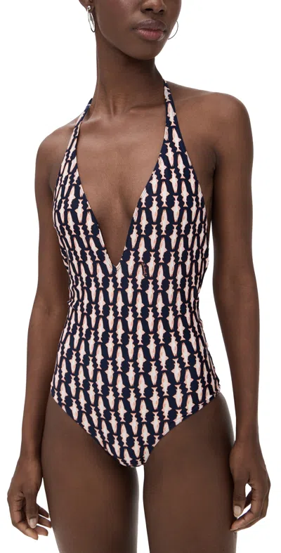 La Doublej Sexy One Piece Swimsuit Pesciolini In Black