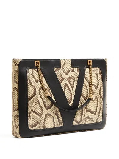 Valentino Tote Bag Mit Schlangenmuster