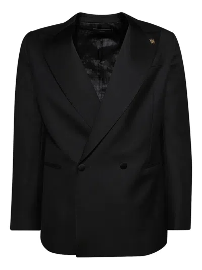 Amiri Double-breasted Peak-lapel Blazer