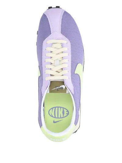 Nike Low Top Sneakers With Contrast Heel Tab In Purple