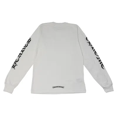 Chrome Hearts Neck Logo Long Sleeve T-shirt White