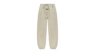 Pre-owned Fear Of God Essentials Women's Classic Fleece Sweatpant In Heather Stone