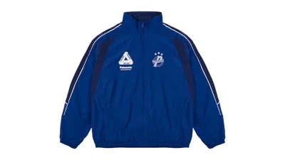Pre-owned Palace Men's  Palais Proteam Jacket In Blue Berry
